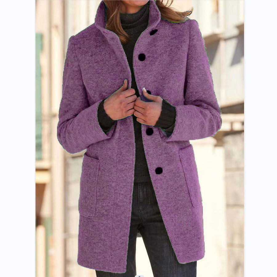 Eleganter und warmer Wintermantel
