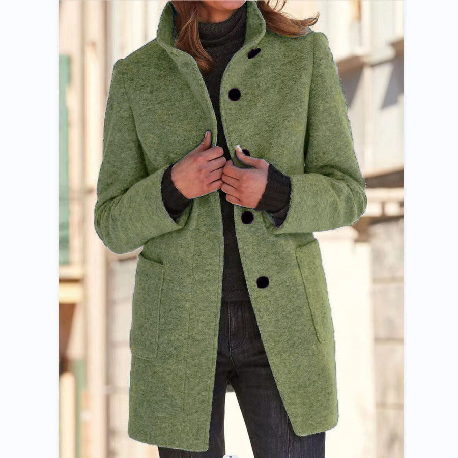 Eleganter und warmer Wintermantel