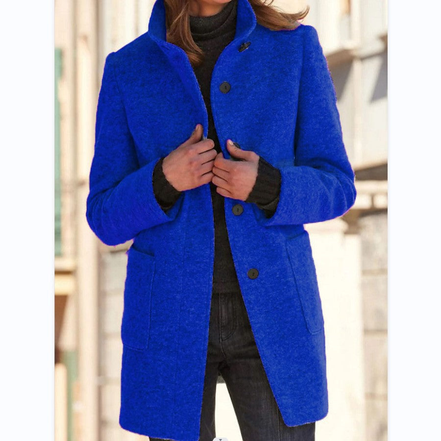 Eleganter und warmer Wintermantel