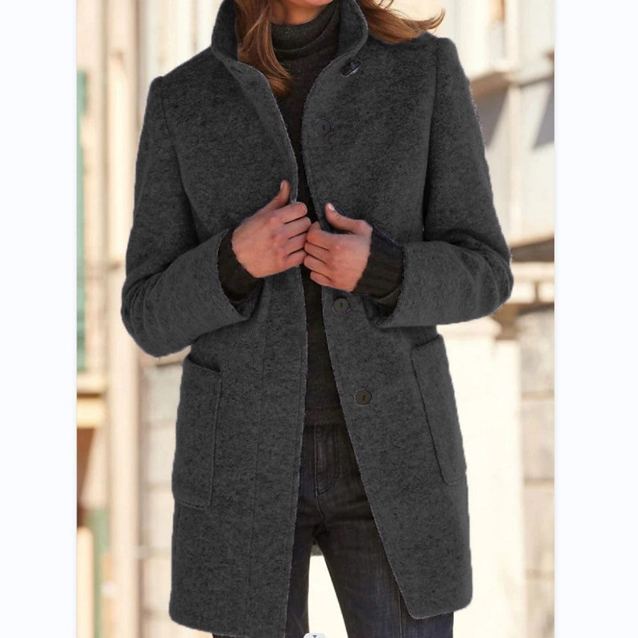 Eleganter und warmer Wintermantel