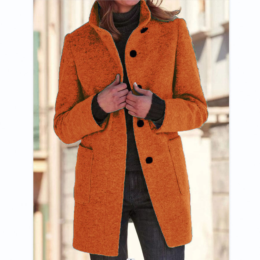 Eleganter und warmer Wintermantel