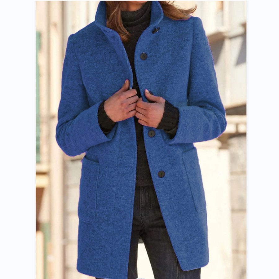 Eleganter und warmer Wintermantel