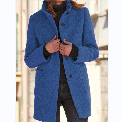 Eleganter und warmer Wintermantel