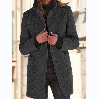 Eleganter und warmer Wintermantel