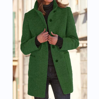 Eleganter und warmer Wintermantel